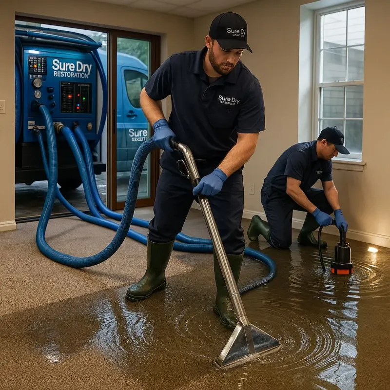 Water Extraction and Removal process in West Town, IL